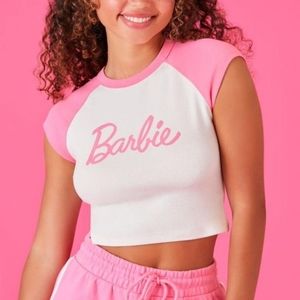 Barbie Womens Crop top. Size L